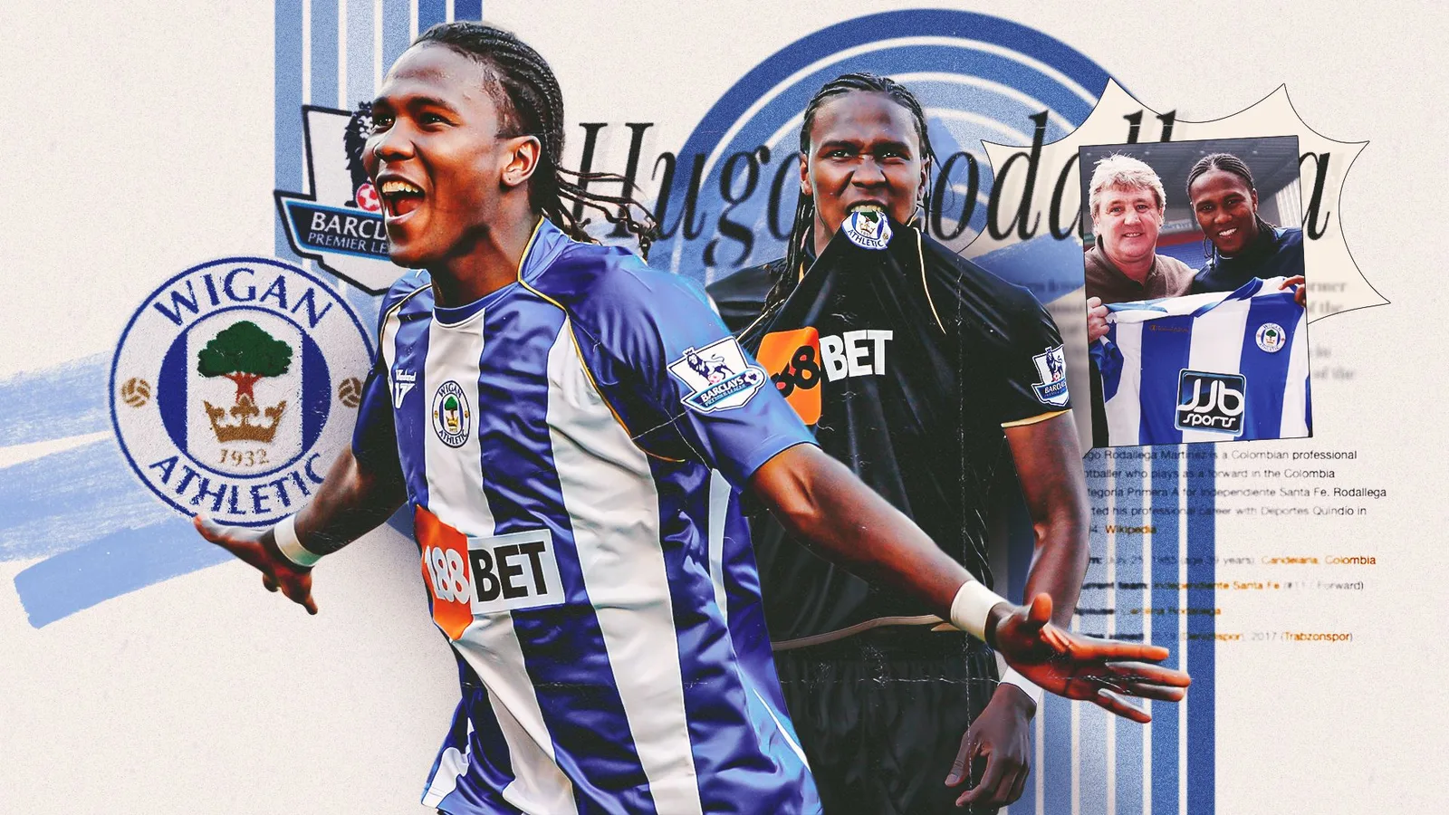 Ultimate Barclaysmen : Hugo Rodallega – le héros culte de Wigan qui a autrefois dominé Lionel Messi