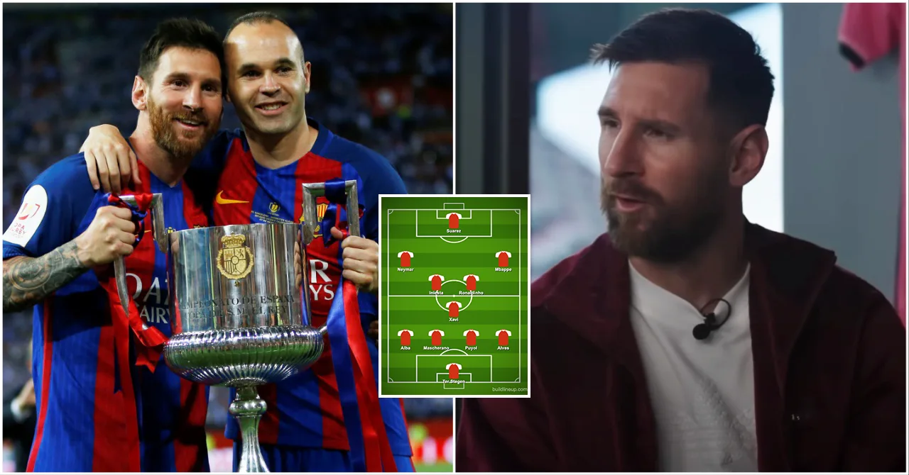 Lionel Messi nommé Ultimate 11 des anciens coéquipiers
