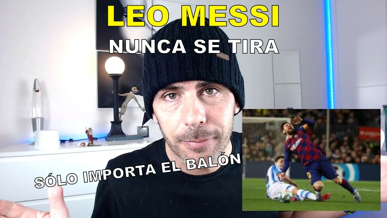 REACCIÓN de un MADRIDISTA a LEO MESSI NUNCA SE TIRA