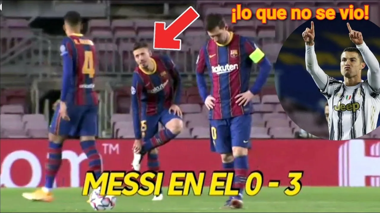 Reacciones de Leo Messi a los goles de Cristiano Ronaldo la