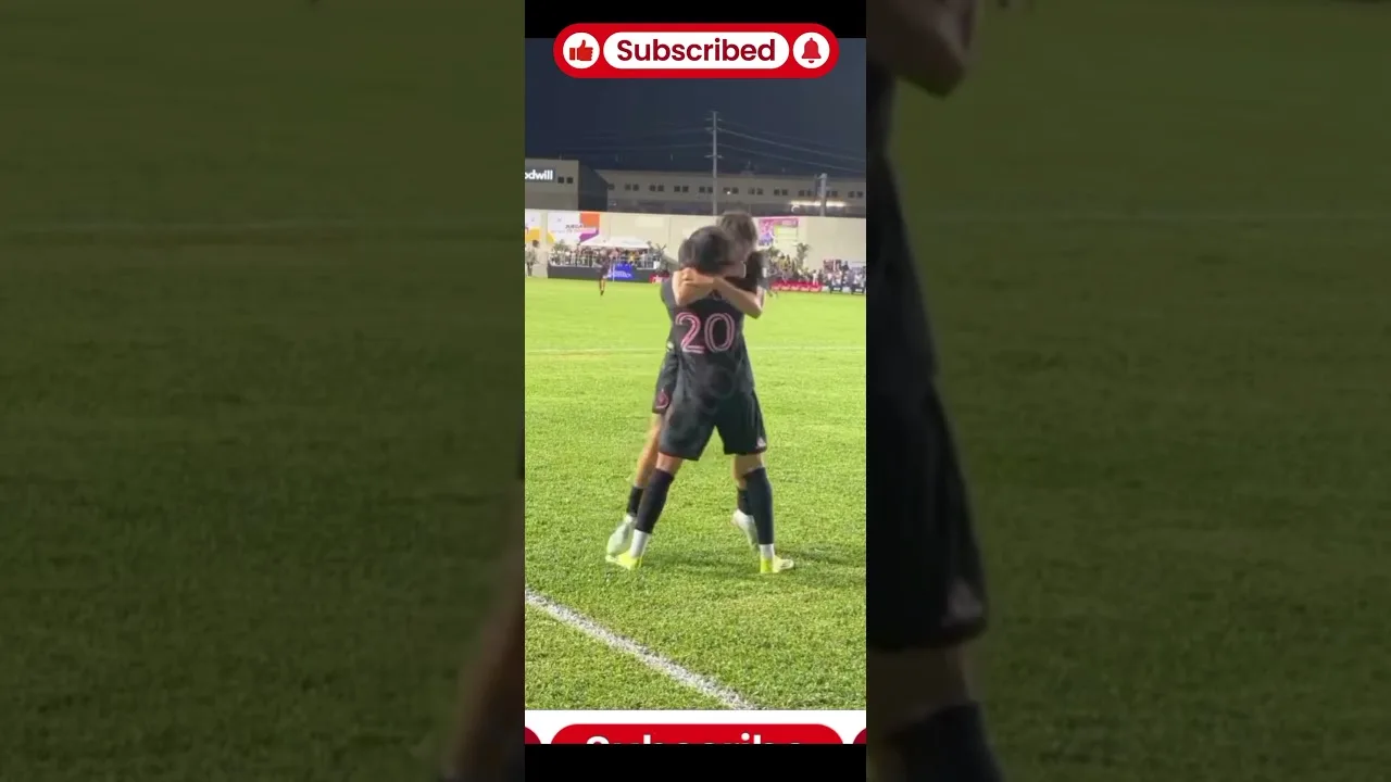 VOYEZ LIONEL MESSI ARRÊTÉ PAR UN FAN À PORTO RICO#Intermiami vs indépendant#football#soccer
