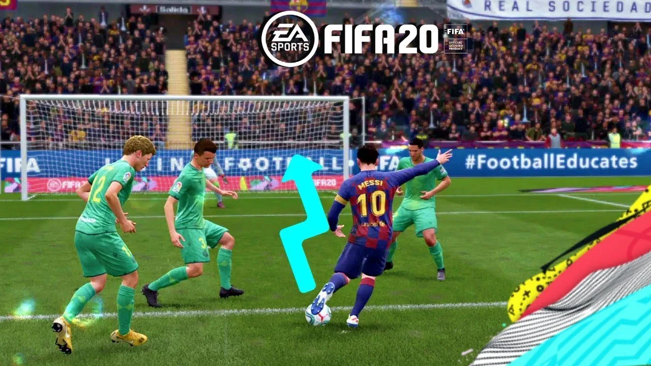 FIFA 2020 Leo Messi Dribbling Skills And Goals