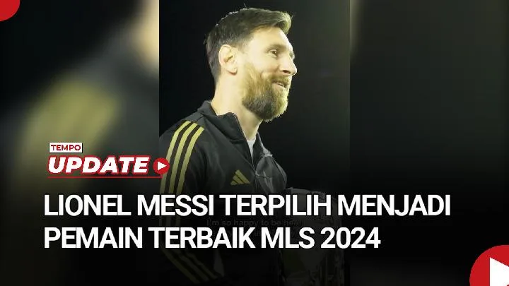 Lionel Messi élu Joueur MLS de l’année 2024