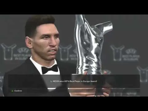 PSG Career Mode EP6  –  Leo Messi wins Best Player of Europe
