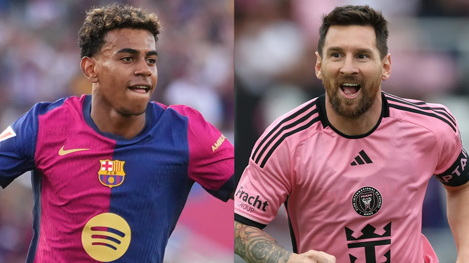 L’héritier de Lionel Messi ? La superstar de l’Inter Miami nomme le prodige de Barcelone Lamine Yamal comme le « présent et futur » du football mondial