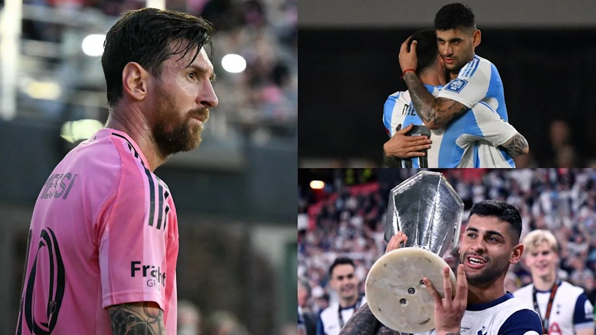 Lionel Messi est-il un fan secret de Tottenham? La chèvre argentine a donné la publication Instagram de Cristian Romero qui a proclamé «Londres est blanc»