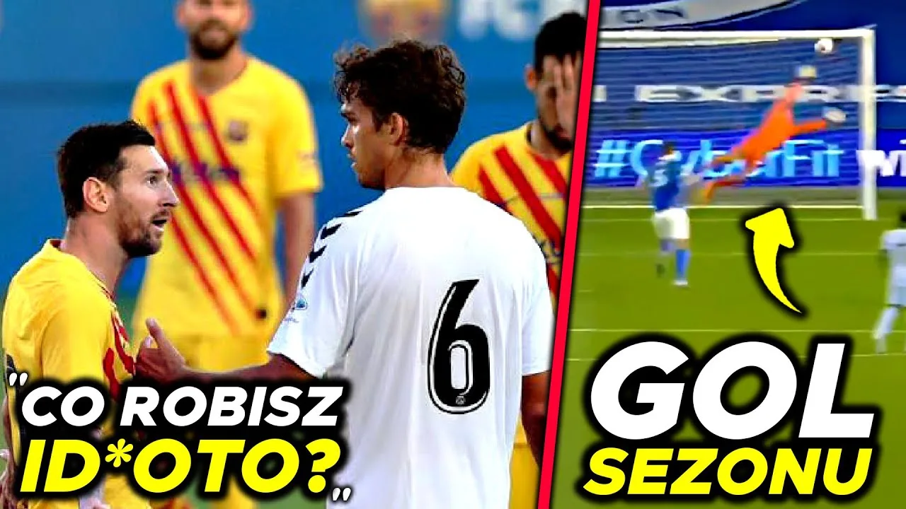 Leo MESSI NIE WYTRZYMAŁ! Puściły MU NERWY! Piękny GOL w