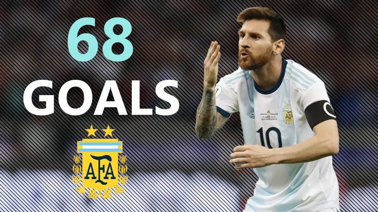Lionel Messi All 68 Goals For Argentina 2006-2019