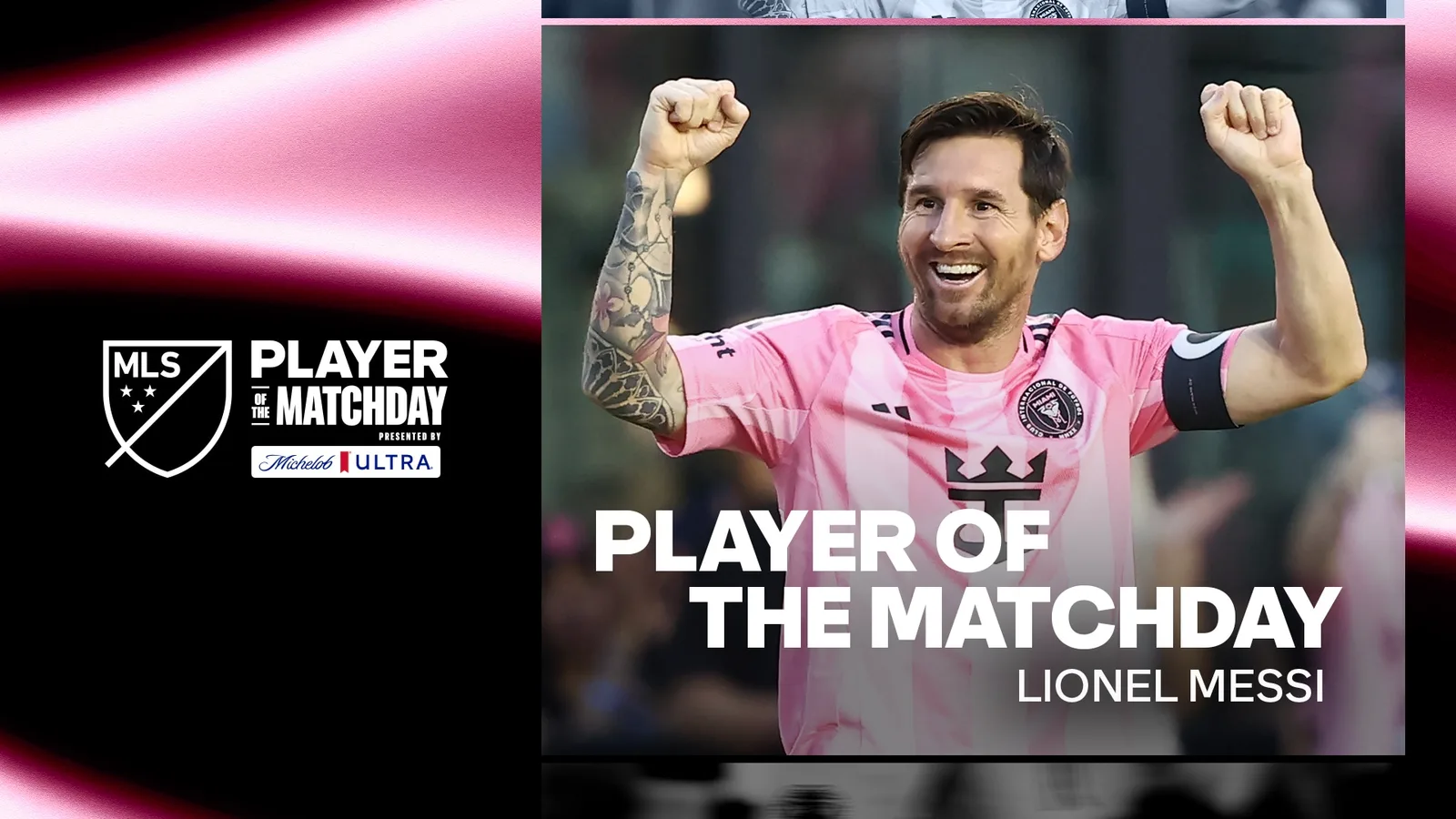 Inter Miami: Lionel Messi nommé joueur de la journée
