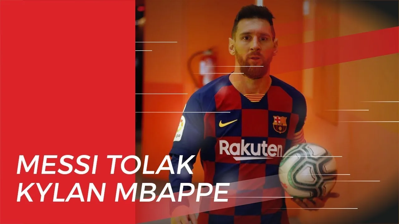 Alasan Lionel Messi Tolak Kylian Mbappe Datang ke Barcelona