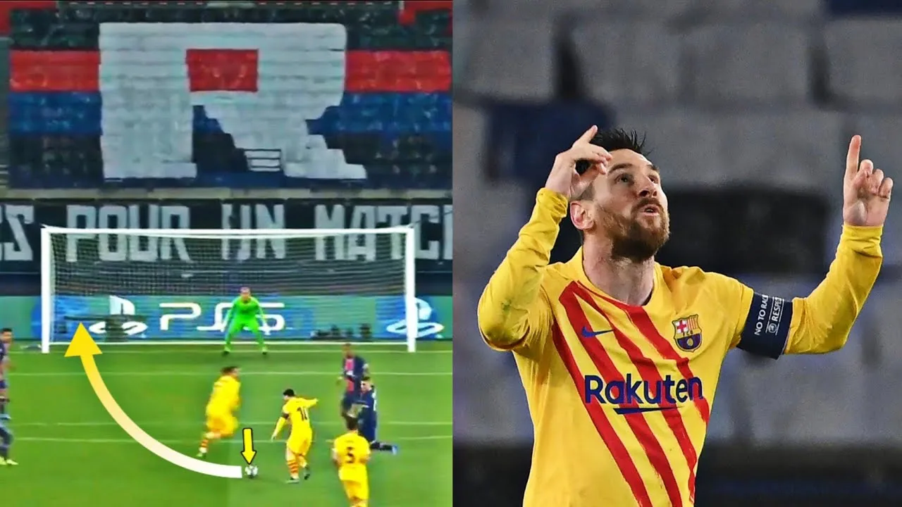 Lionel Messi – ROCKET Goal vs Paris – WHAT A GOAL From The