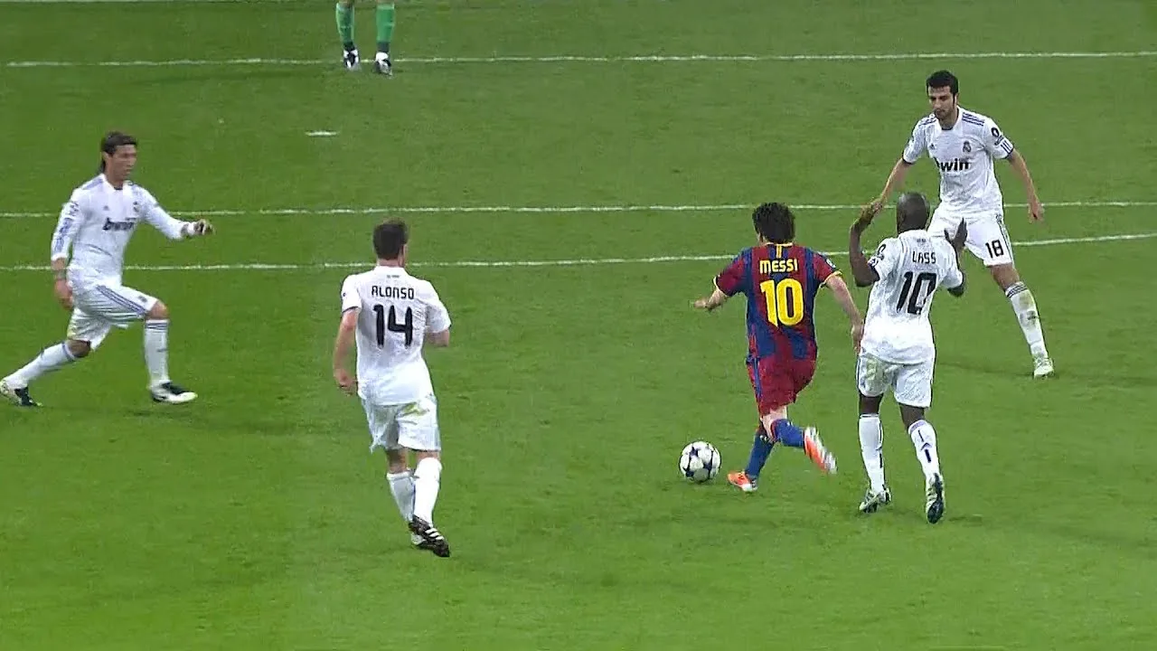 Lionel Messi vs Real Madrid (Away) UCL 2010/11 – Commentaire anglais – HD 1080i