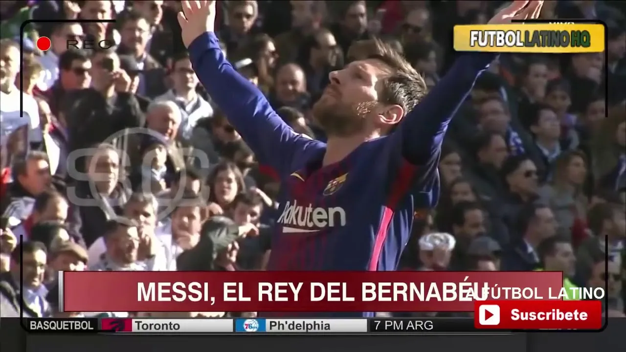 This is how Leo Messi Celebrate his goal vs Real Madrid