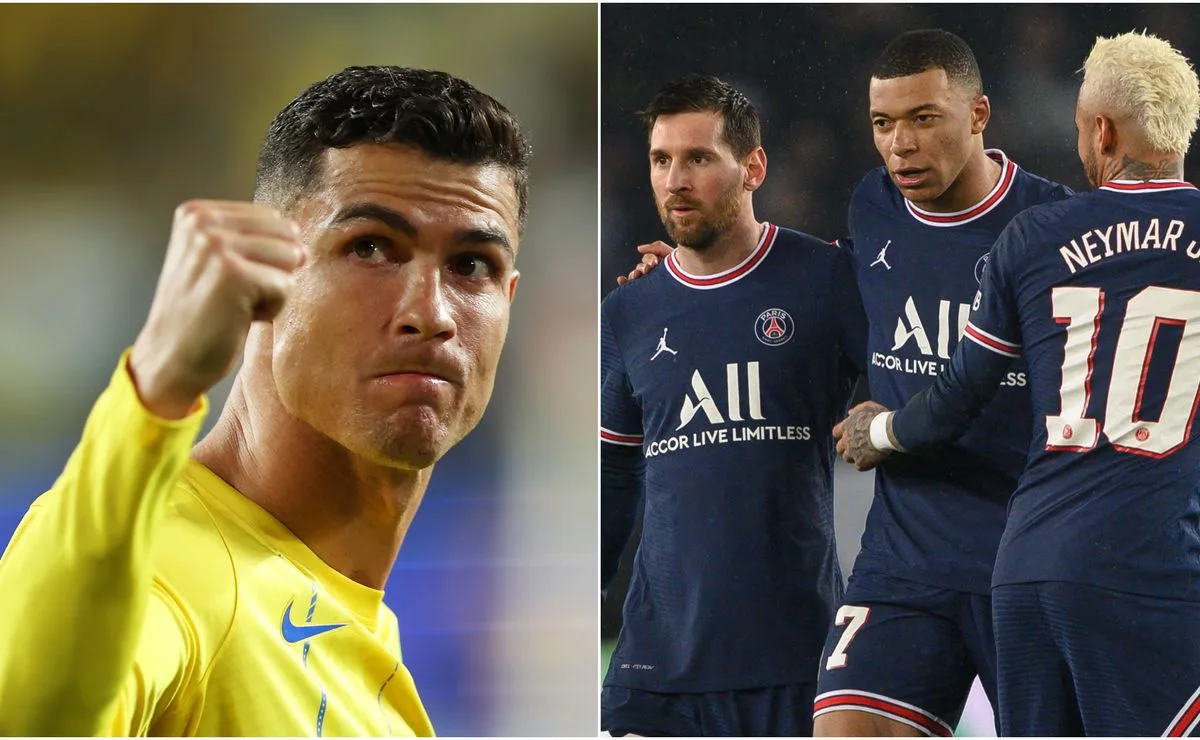 Cristiano Ronaldo au PSG – L’as d’Al-Nassr pourrait-il suivre les traces de Lionel Messi, Neymar et Kylian Mbappe ? La vérité derrière les « pourparlers » choquants révélée