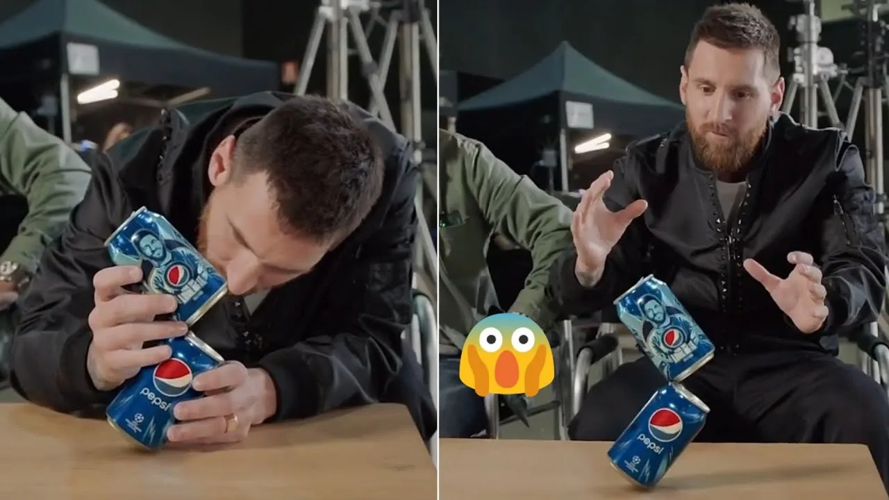 Lionel Messi in new Pepsi commercial 2020