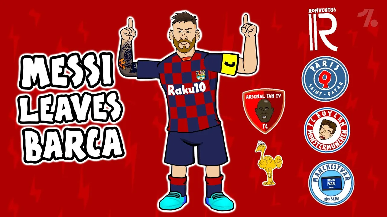 Which of these clubs would Lionel Messi leave Barcelona for?