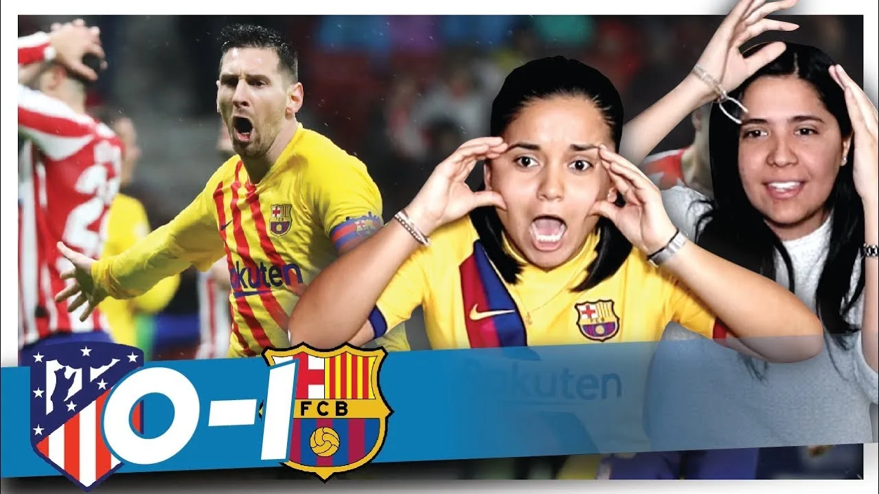 ¡DIOS DEL FÚTBOL LEO MESSI! REACCIÓN ATLÉTICO VS BARCELONA