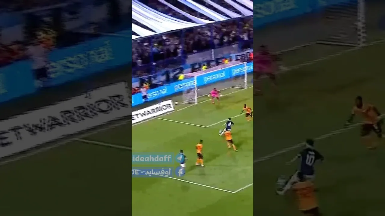 But de Lionel Messi contre la Zambie 2-0