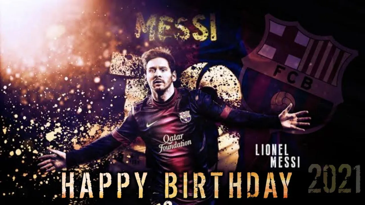 Lionel Messi Birthday Whatsapp Status|Happy Birthday Messi |