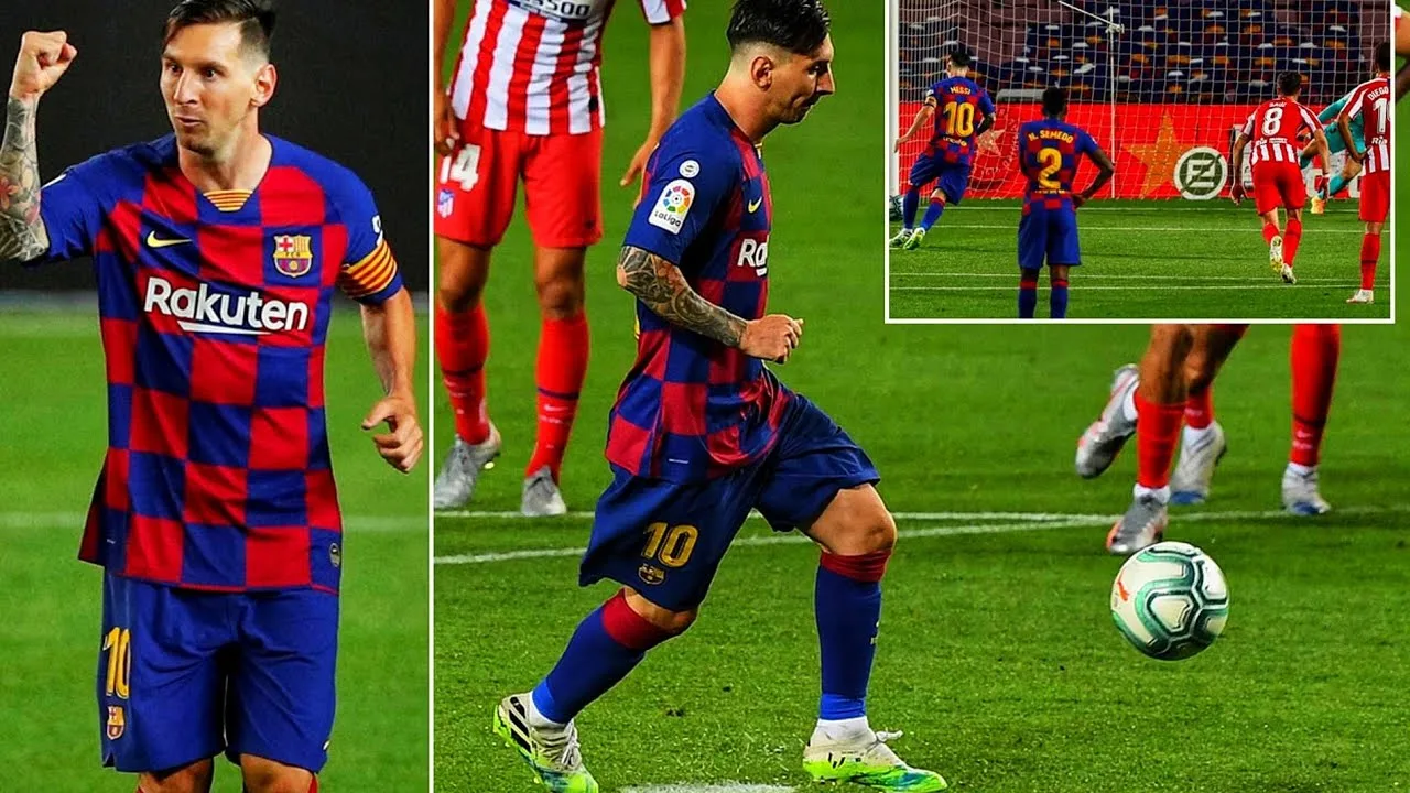 Lionel Messi vs Atletico Madrid (30/06/2020) HD 1080i