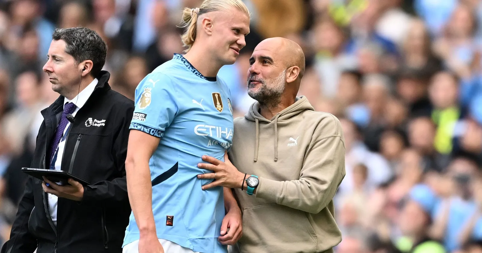 Pep Guardiola fait une comparaison entre Erling Haaland et Lionel Messi après un nouvel accord monstre avec Manchester City