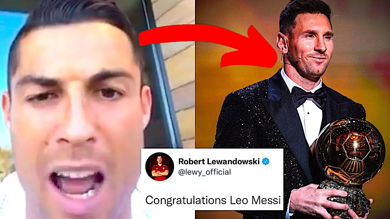 FOOTBALLERS REACT TO LIONEL MESSI WINNING BALLON D’OR 2021