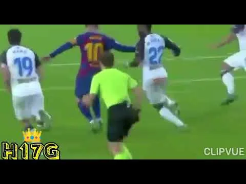 Lionel Messi Último gol del Año 2019 Frente al Alaves