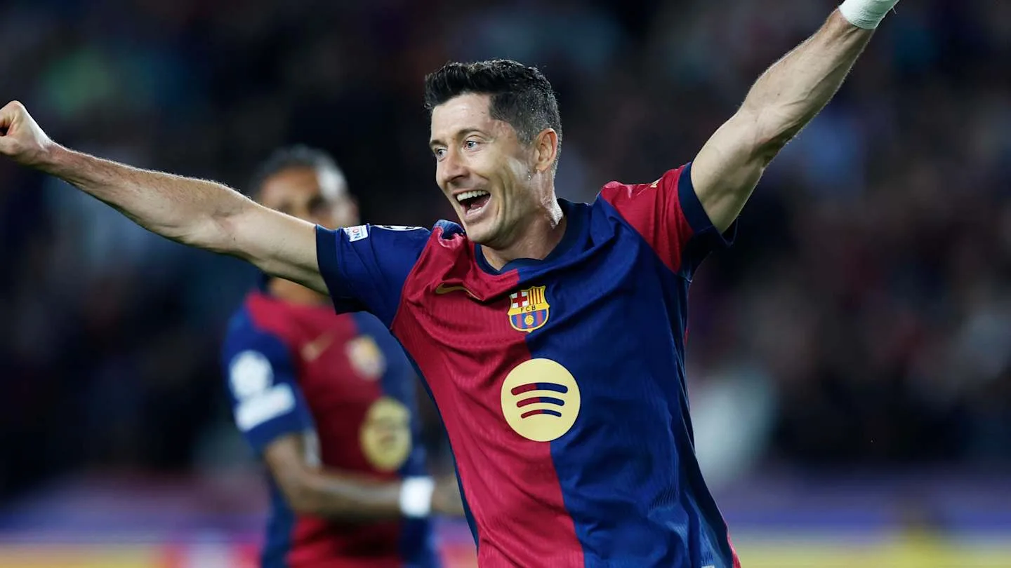 Robert Lewandowski rejoint Cristiano Ronaldo et Lionel Messi avec un jalon en Ligue des champions