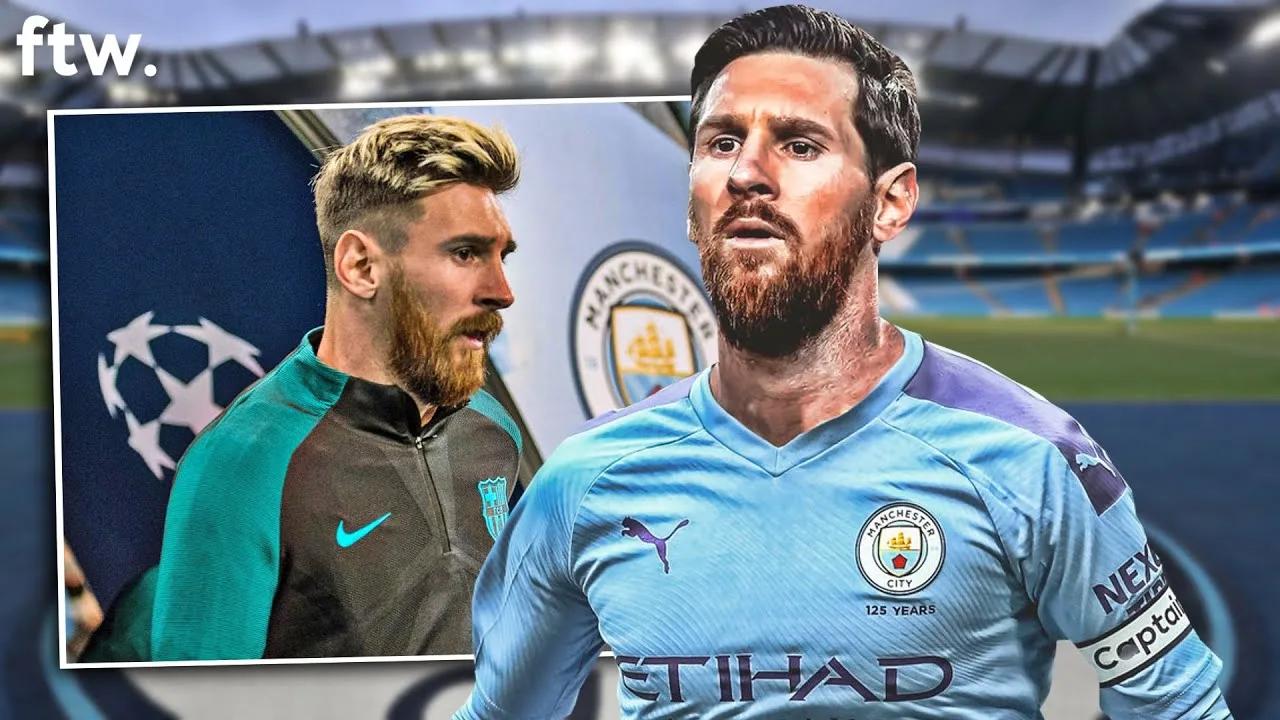 LIONEL MESSI IS SIGNING FOR MANCHESTER CITY