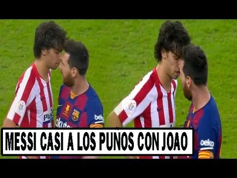 BRUT4L ENCARE DE LIONEL MESSI Y JOAO FELIX BARCELONA VS
