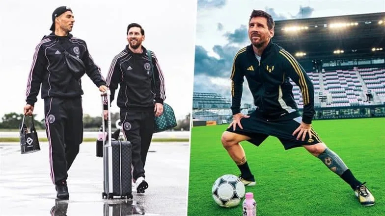 Lionel Messi partage un aperçu de la séance d’entraînement avant le match amical Inter Miami contre Club America (voir photos)