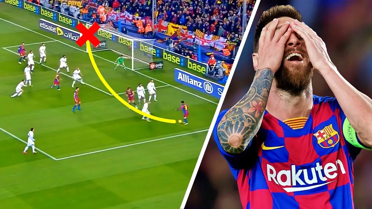 Lionel Messi Legendary NEARLY SCORED Goals | HD