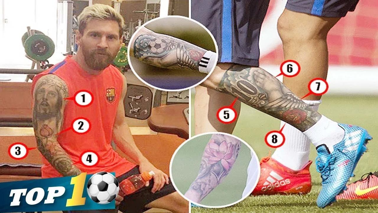 Leo Messi's Tattoos Meaning – He Revealed the Dark