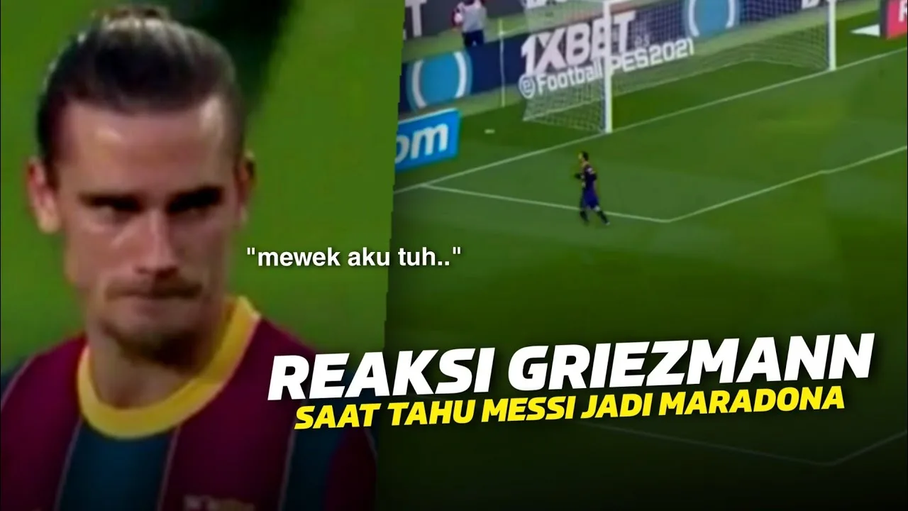 KAGET & MENANGISKetika Griezmann Di Buat Terkejut Oleh