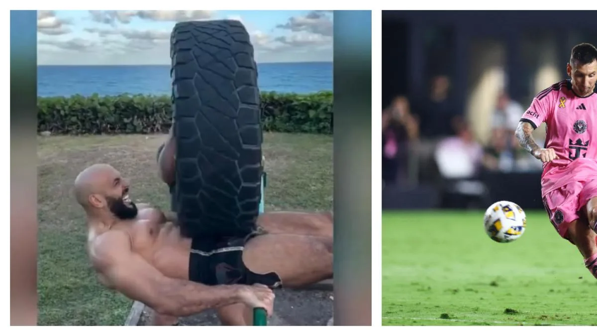 La routine physique brutale du garde du corps de Lionel Messi : la vidéo devient virale