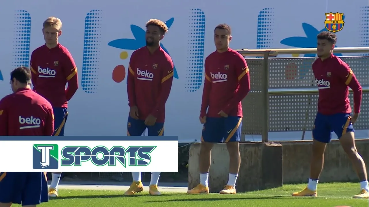 Sergiño Dest ENTRENÓ por PRIMERA VEZ con Lionel Messi y SUS