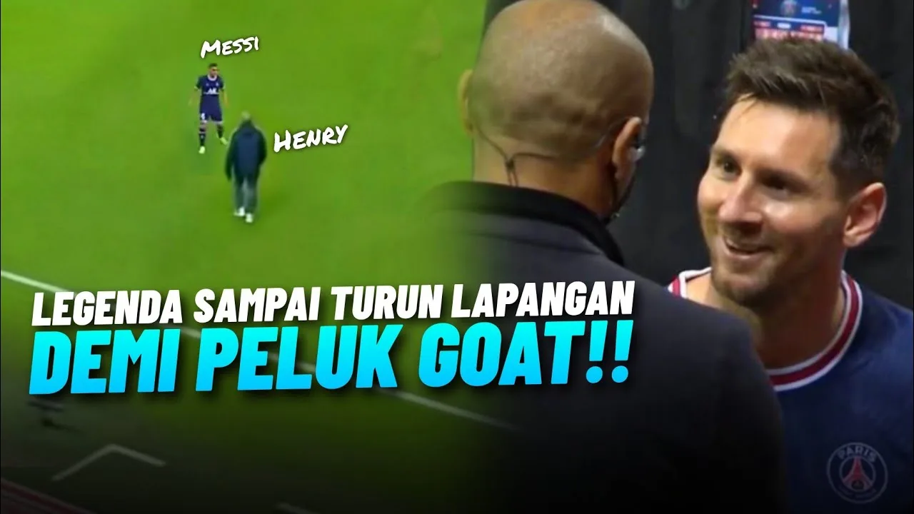 MESSI MAIN PERDANA DI PSG  Momen Legenda Timnas Perancis