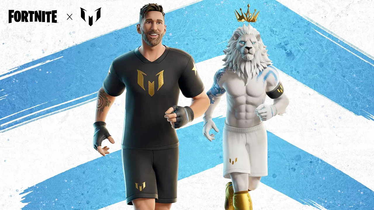 Lionel Messi débarque sur Fortnite