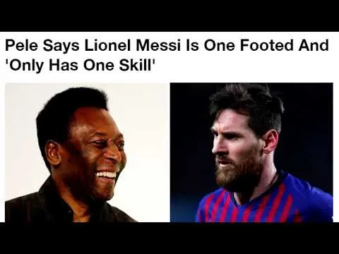 When Pelé Made Lionel Messi Angry