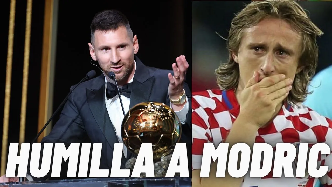 LEO MESSI HUMILLA A LUKA MODRIC | Acaba de pasar!