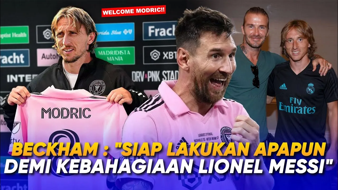 « Turuti Segala Permintaan Messi » Beckham Kaget!! Leo Messi