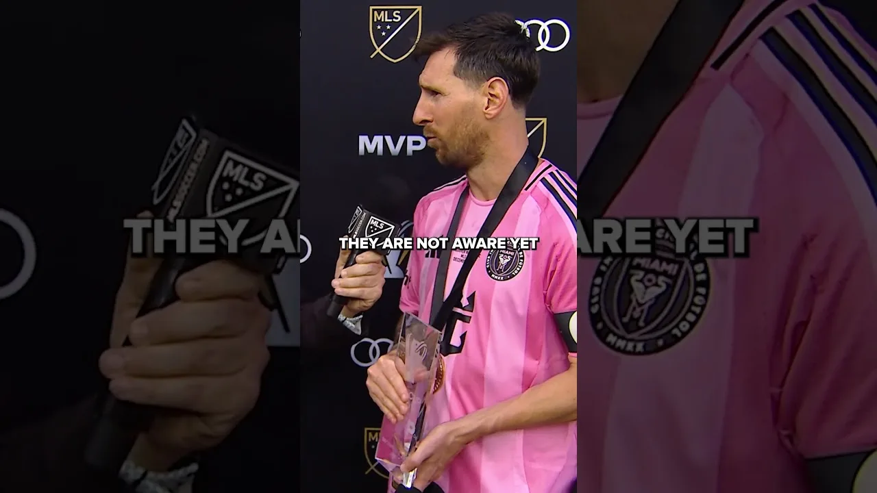 Messi sur la retraite de Busquets et Alba 🥹