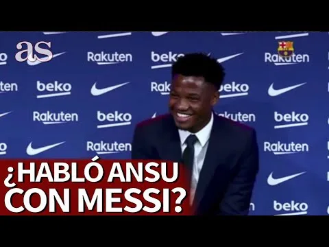 Fue un MOMENTO RARO: la PREGUNTA sobre MESSI que ANSU se