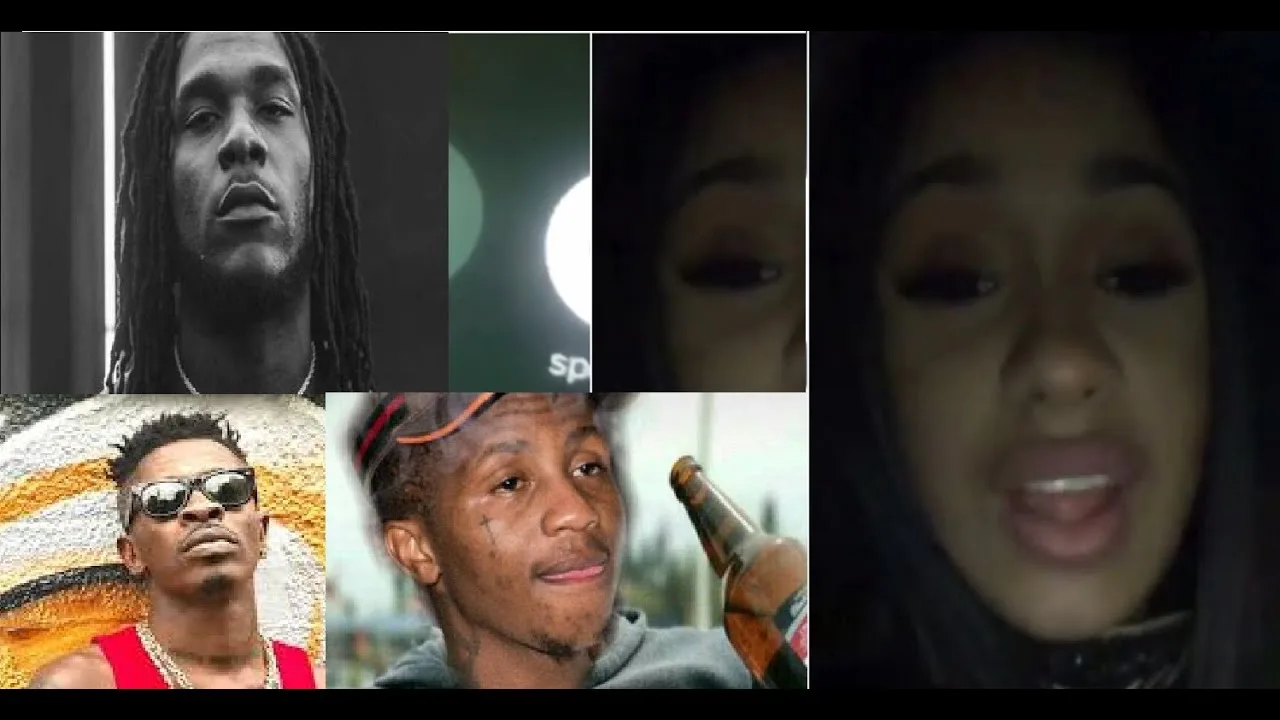 CardiB, Leo Messi, C.Rolando, Burna boy, Emtee, Shatta Wale
