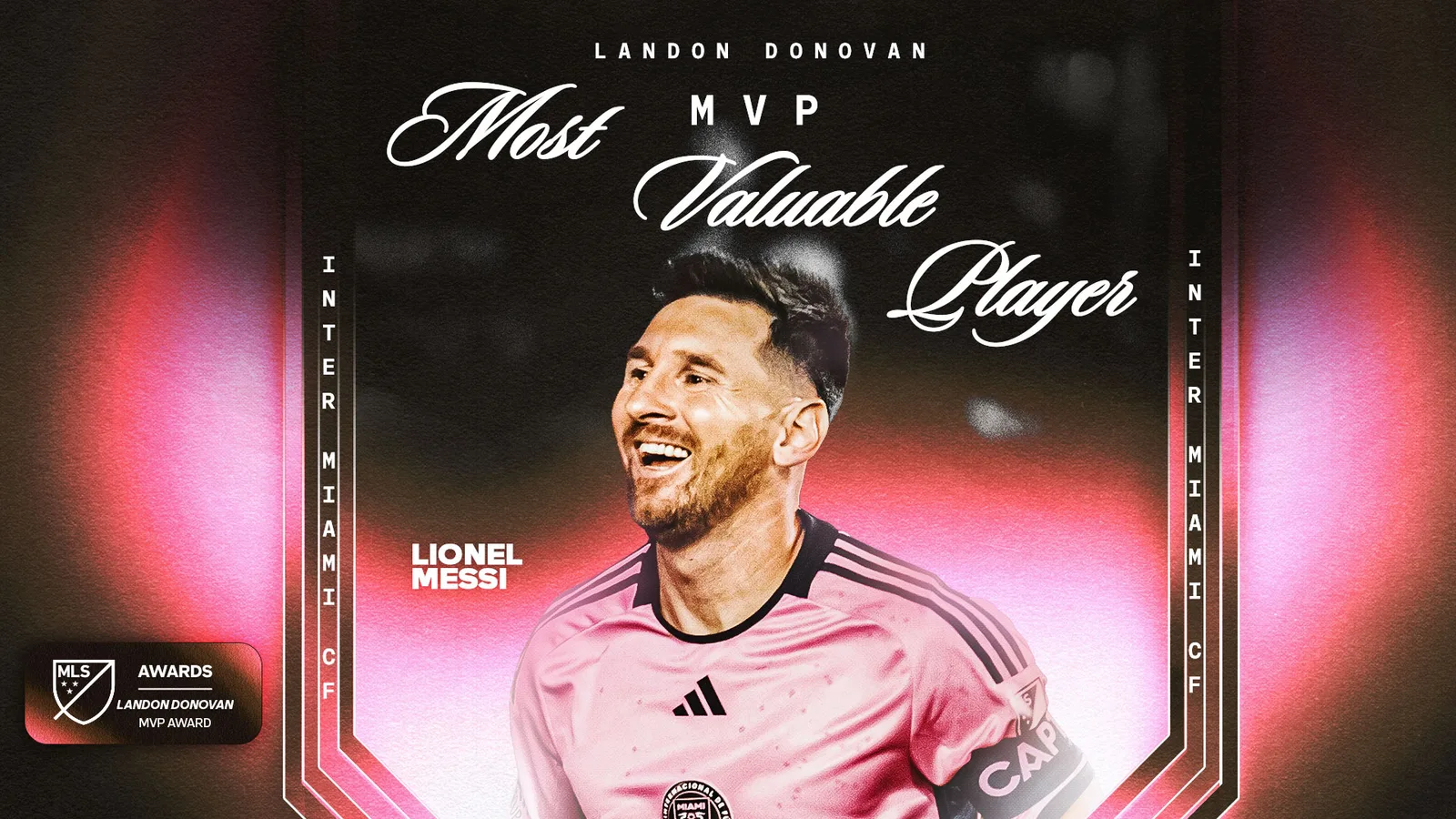 Lionel Messi de l’Inter Miami nommé MVP Landon Donovan MLS 2024