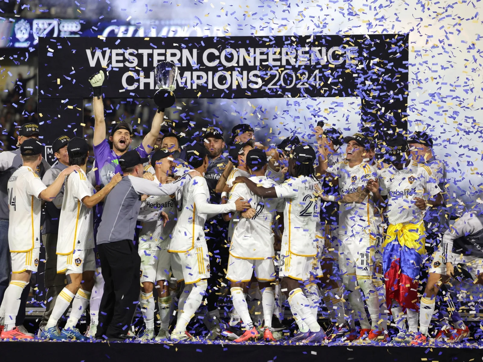 Los Angeles Galaxy et New York RB, pour le titre