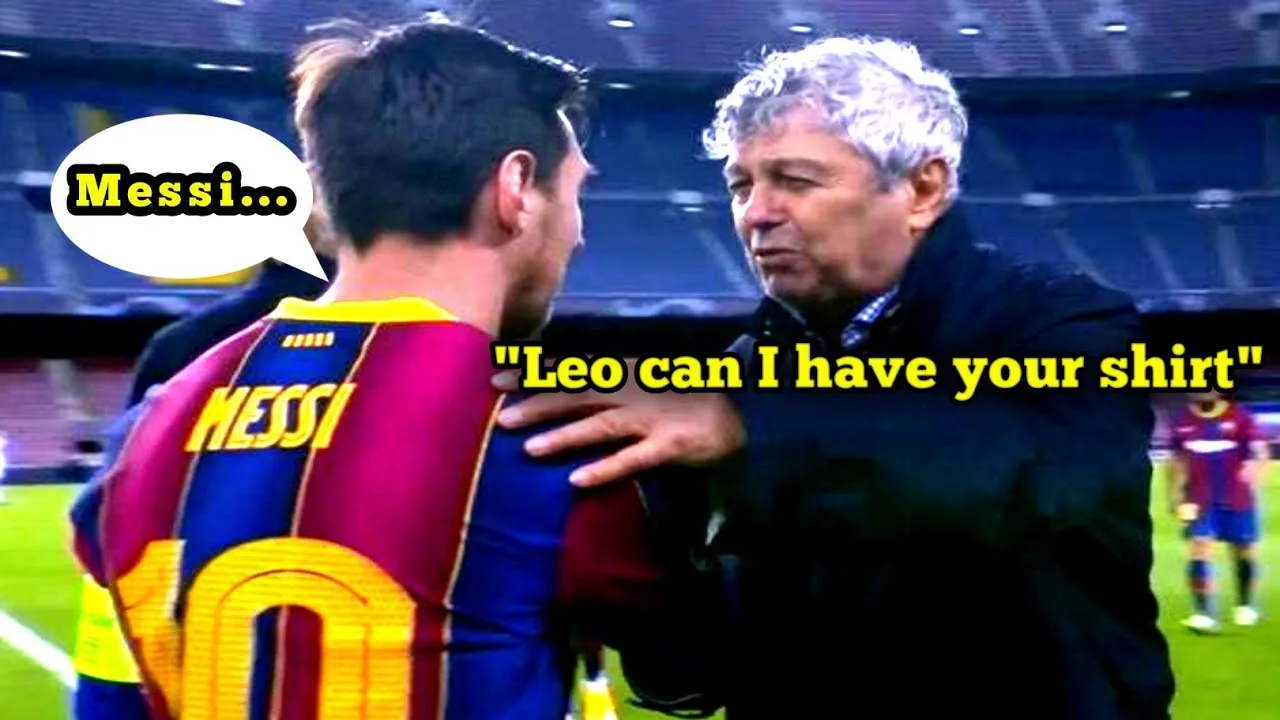 Look what's happening between Lionel Messi and Dynamo