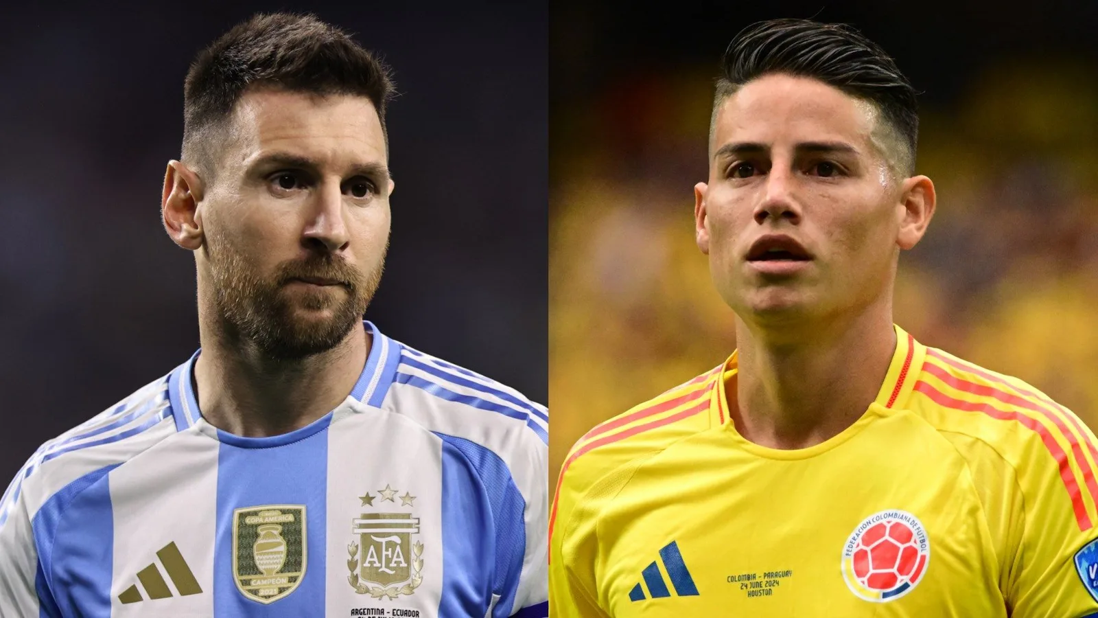 Vidéo: « Vous parlez beaucoup! » – Furious Lionel Messi affronte James Rodriguez sur Copa America Commentaires les commentaires alors que les tensions menacent de faire bouillir dans le tirage au sort de la Coupe du monde d’Argentine avec la Colombie