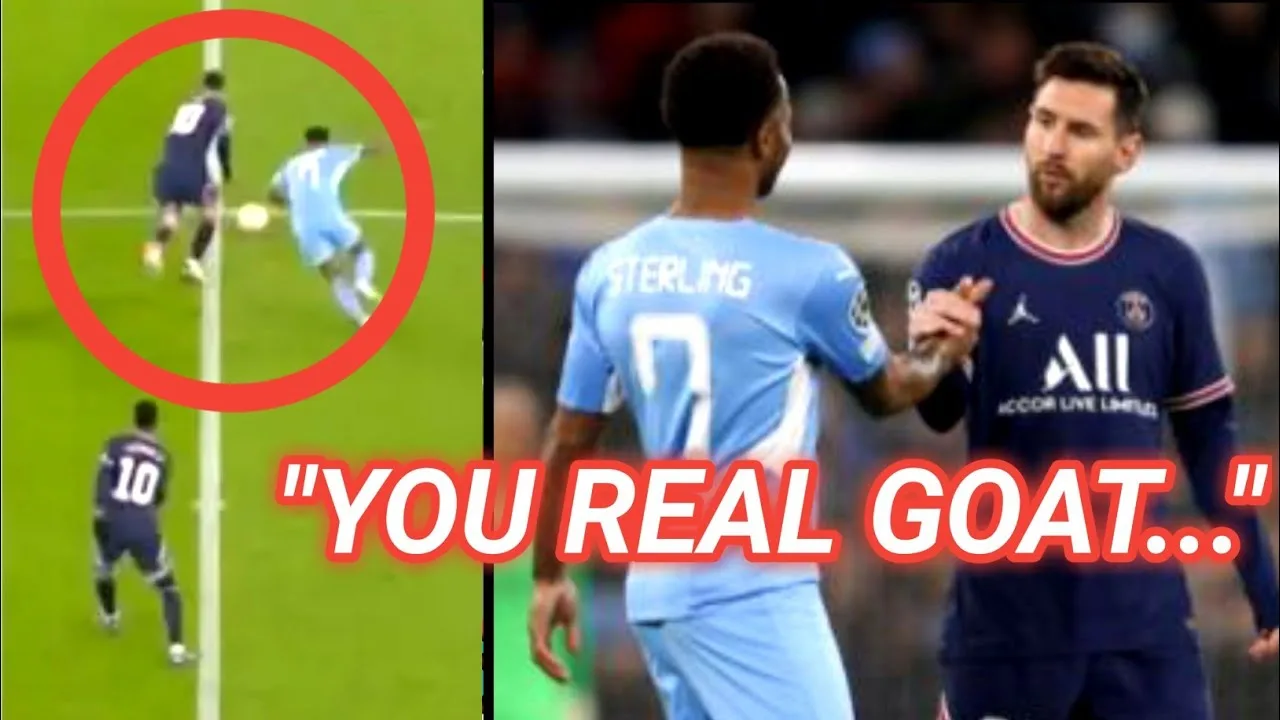 Detik-Detik Messi Permalukan Sterling