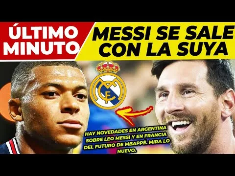 ¡VAMOS! GRAN ANUNCIO de LEO MESSI REGALAZO a LEO en